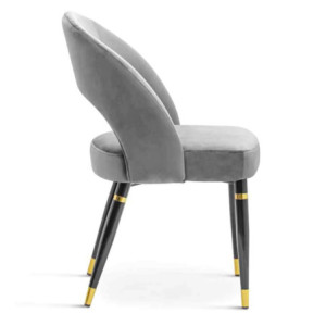 Zoom Poltrona Relax Carlotta A Tessuto Fumo