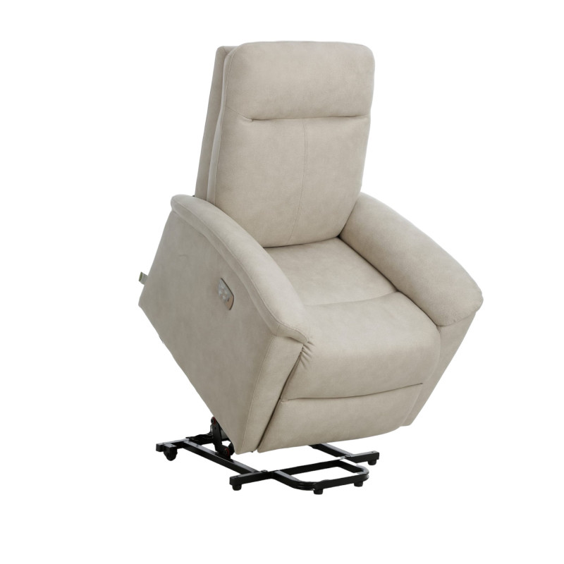 Poltrona relax Nicole 2 motori Mozart corda con USB moderna