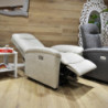 Poltrona relax Nicole 2 motori Mozart corda con USB moderna