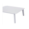 Salotto Nantes Alluminio Bianco E Corda Wicker Moia
