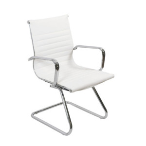 Set 2 poltrone Pleasure attesa bianco moderne ed eleganti