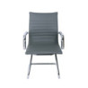 Set 2 poltrone Pleasure attesa grigio moderne per ufficio