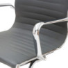 Set 2 poltrone Pleasure attesa grigio moderne per ufficio