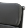 Poltrona Mito dirigenziale simil grigia cromata ergonomica