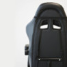 Poltrona Racing Omega nera rossa similpelle ergonomica ufficio