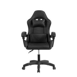 Poltrona Racing Alfa nera similpelle ergonomica ufficio e gaming