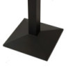 Base tavolo Benson nera in acciaio robusta e versatile