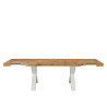 Tavolo Xilon allungabile 200-400 cm rovere gambe bianche moderno