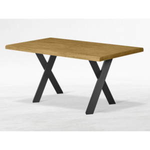 Zoom Tavolo Cross in legno massello