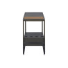 Carrello Portavivande Con Ruote Alluminio Antracite Moia