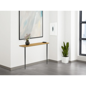 Consolle dritta in legno massello 95x25 cm allungabile casa