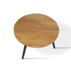 Zoom Tavolino Tondo in legno massiccio diametro 50 cm