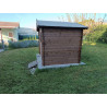 Casetta Agata 260x200 cm Losa in legno per giardino compatta