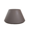 Vaso in resina tortora Stromboli 60x35 cm per piante esterno
