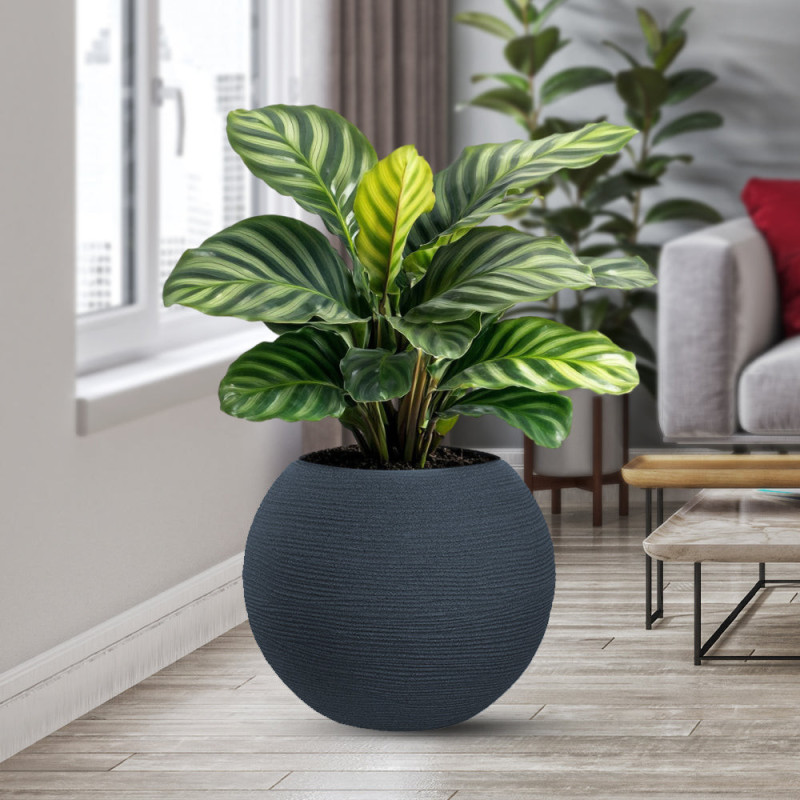 Vaso Grigio Resina | Levante Shop