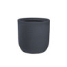 Vaso in resina grigio Raffaello 35x34 cm per piante da esterno