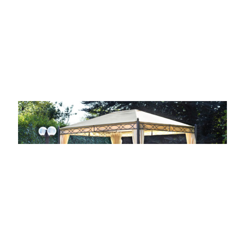 Copertura di ricambio MOIA 3x4 sabbia per gazebo GAZ 372