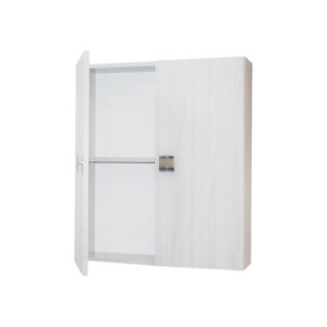 Zoom Pensile bagno Blanca 2 ante 60x17x70h bianco larice