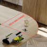 Raccordo per scrivania Ibisco noce naturale angolare versatile