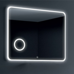 Specchio Hanoi 100x80 LED doppio sensore anti-appannamento