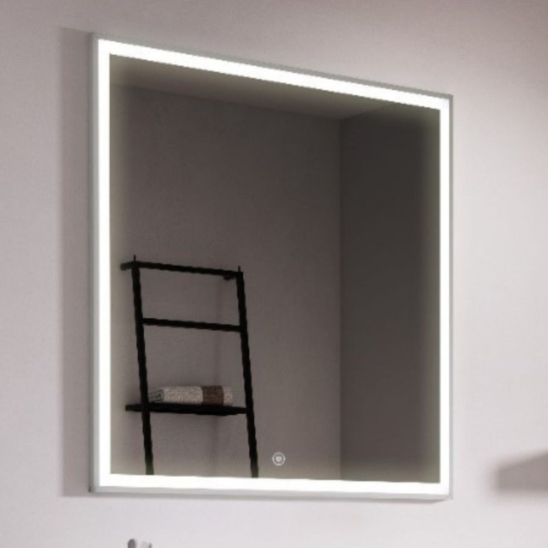 Specchio Baku 120x80 cm LED doppio sensore antiappannamento