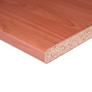 Top cucina non forato ciliegio 180x60x3.8 cm resistente