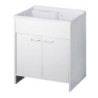 mobile lavatrice 80 cm bianco | levante shop