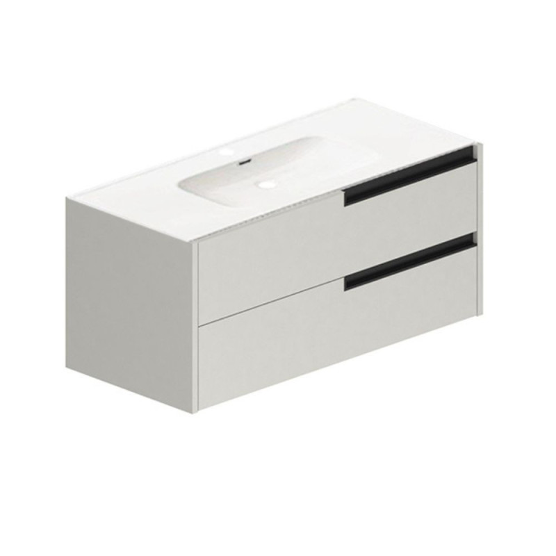 mobile bagno sospeso 100 cm cashemere | levante shop