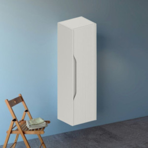 Colonna bagno sospesa Soho cashmere opaco 120x30x35 cm moderna