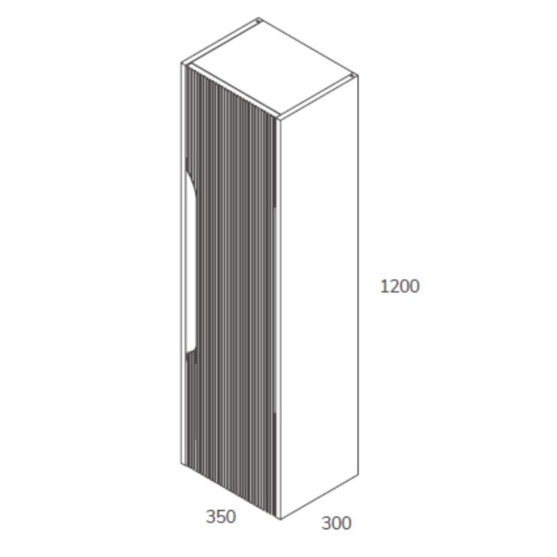 colonna bagno azzurro opaco Effezeta | levante shop