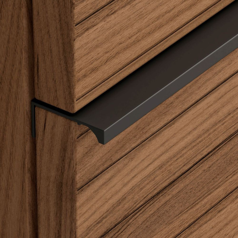 Mobile bagno sospeso Senda 100x45.5x48 cm noce cannettato