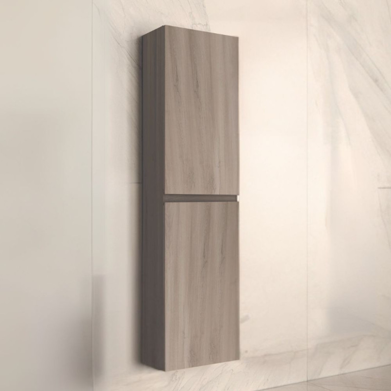 Colonna bagno 35 cm Rovere Grigio | levante shop
