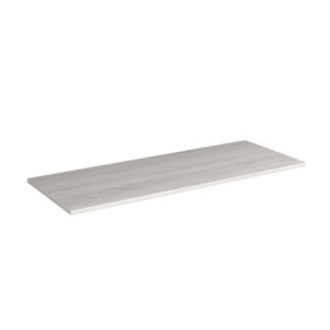 Top appoggio per mobile bagno rovere grigio ghiaccio 80x45x1.9 cm