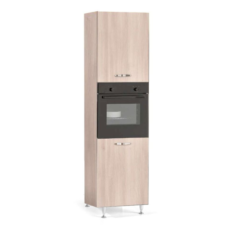 Colonna forno 2 ante 60 cm verso destro colore olmo cucina