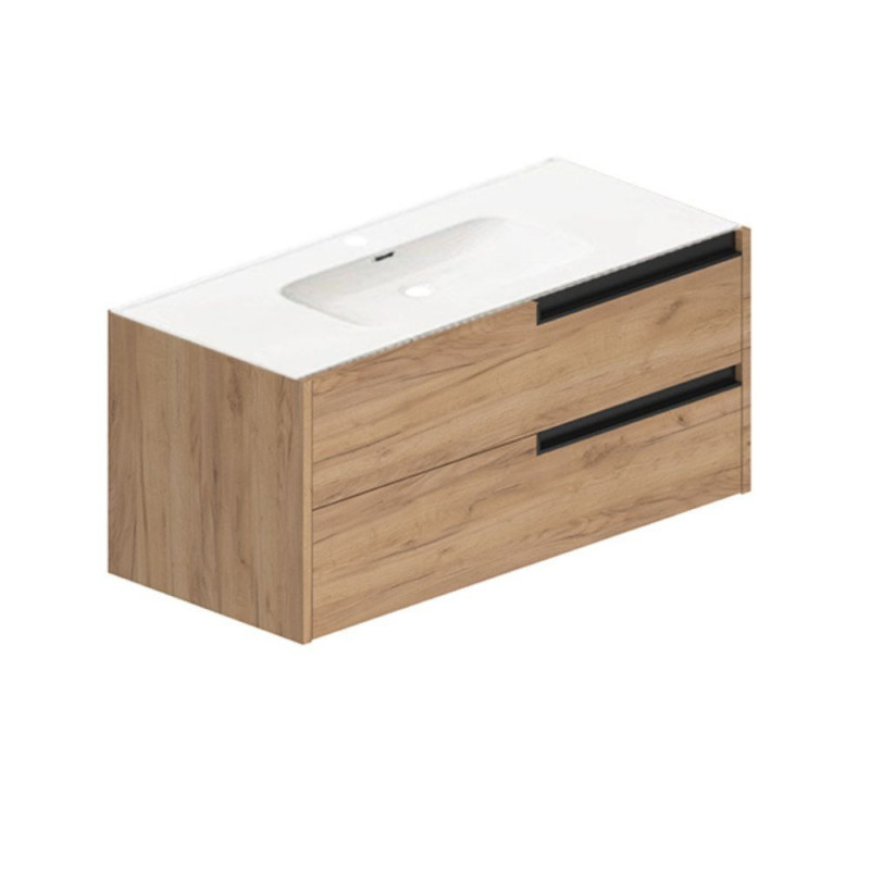 Mobile bagno 100 cm Rovere Miele | levante shop