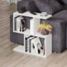 Tavolino da salotto Homemania bianco moderno e compatto