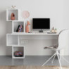 Scrivania Balance full bianco moderna e compatta per ufficio