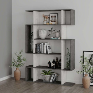 Zoom Libreria Mito colore bianco vintage e retro grey