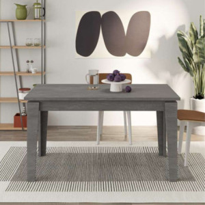 Tavolo allungabile Megaron retro grey 120x80 cm moderno e solido
