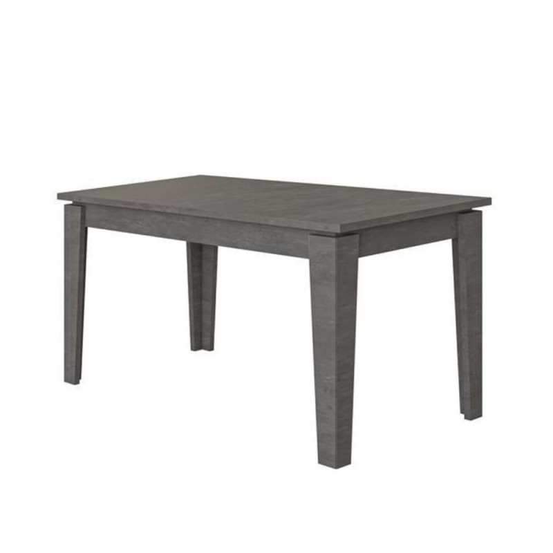 Tavolo allungabile Megaron retro grey 120x80 cm moderno e solido