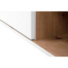 Madia Linz01B 2 ante 2 cassetti rovere e bianco moderna