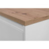 Madia Linz01B 2 ante 2 cassetti rovere e bianco moderna