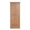 Armadio Timber 40A rovere anticato 2 ante 1 cassetto elegante
