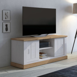 Porta TV Anthony III 2 ante scorrevoli rovere wotan shabby