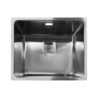Lavello sottotop vasca 45 foro quadro inox moderno cucina