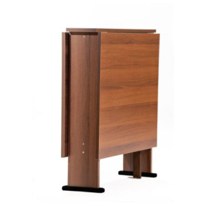 Zoom Tavolo pieghevole salvaspazio Mati 74x136 colore noce