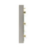 Specchio trucco Armin bianco con luci LED moderno e pratico