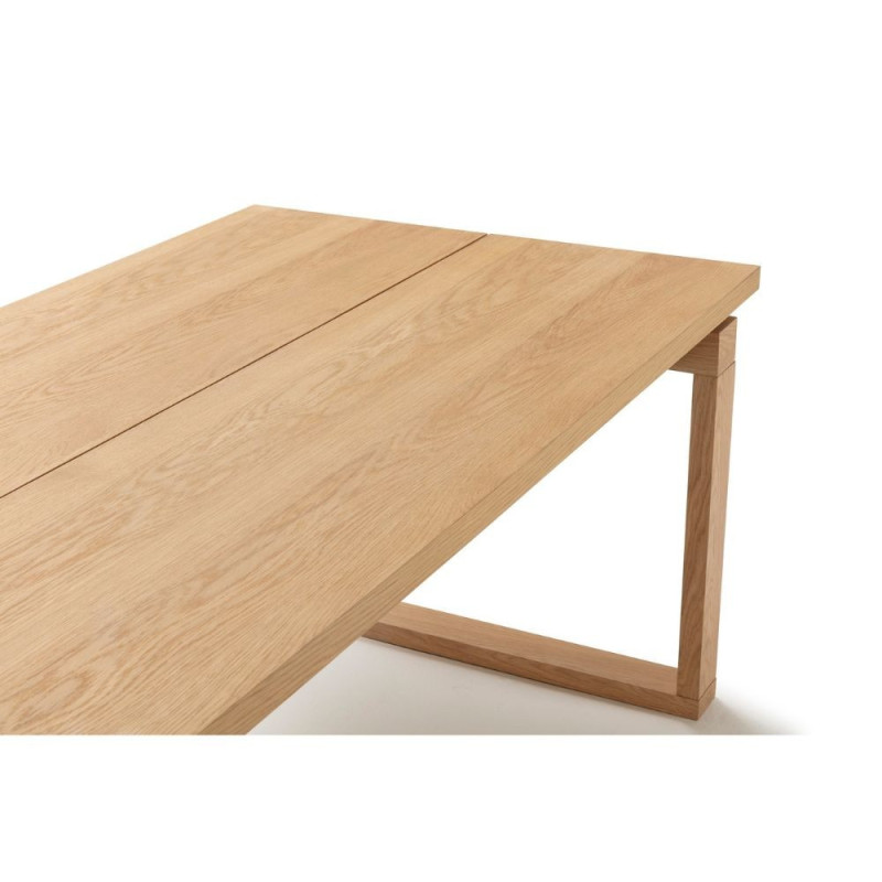 Tavolo fisso Rina rettangolare legno rovere elegante e solido