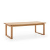 Tavolo fisso Rina rettangolare legno rovere elegante e solido