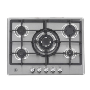 Piano cottura La Germania P705CLAGXV gas 70 cm 5 fuochi inox